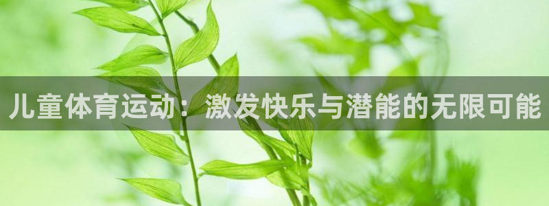 vsport体育官方正版app神州：儿童体育运动：激发快乐与